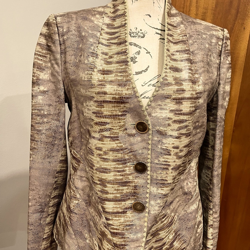 GIORGIO ARMANI Leather Jacket